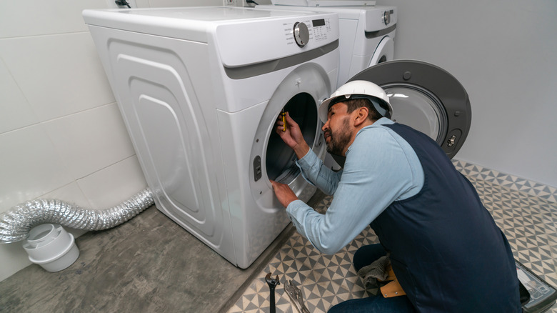 Dublin washer- dryer installation